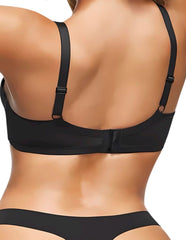 Push-Up Brasiere Negro sin costuras