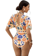 Traje de Baño Control Abdominal Flores