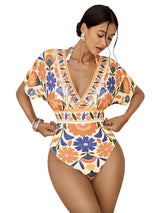 Traje de Baño Control Abdominal Flores