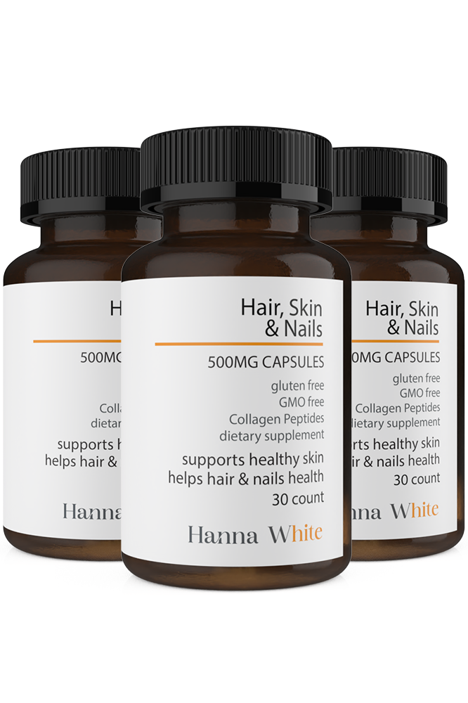 Suplemento para las Uñas & Cabello Fórmula Vegetal 3 meses