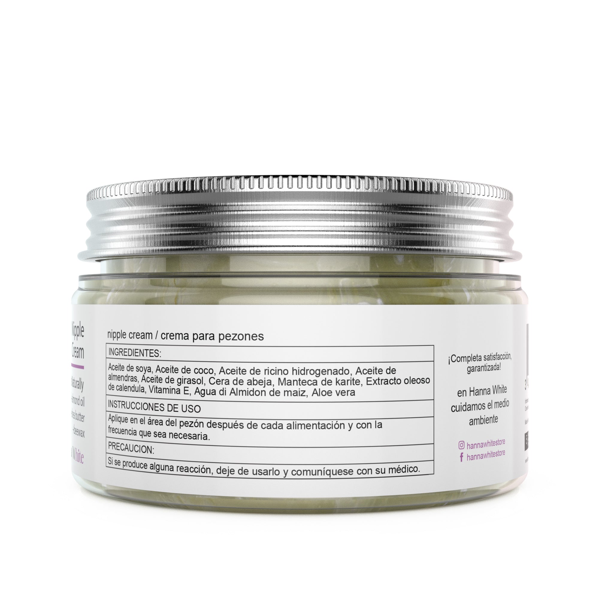 Crema para Pezones - Nipple Cream - 100% Natural