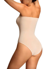 Body moldeador sin tirantes Beige