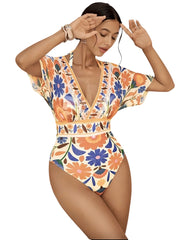 Traje de Baño Control Abdominal Flores