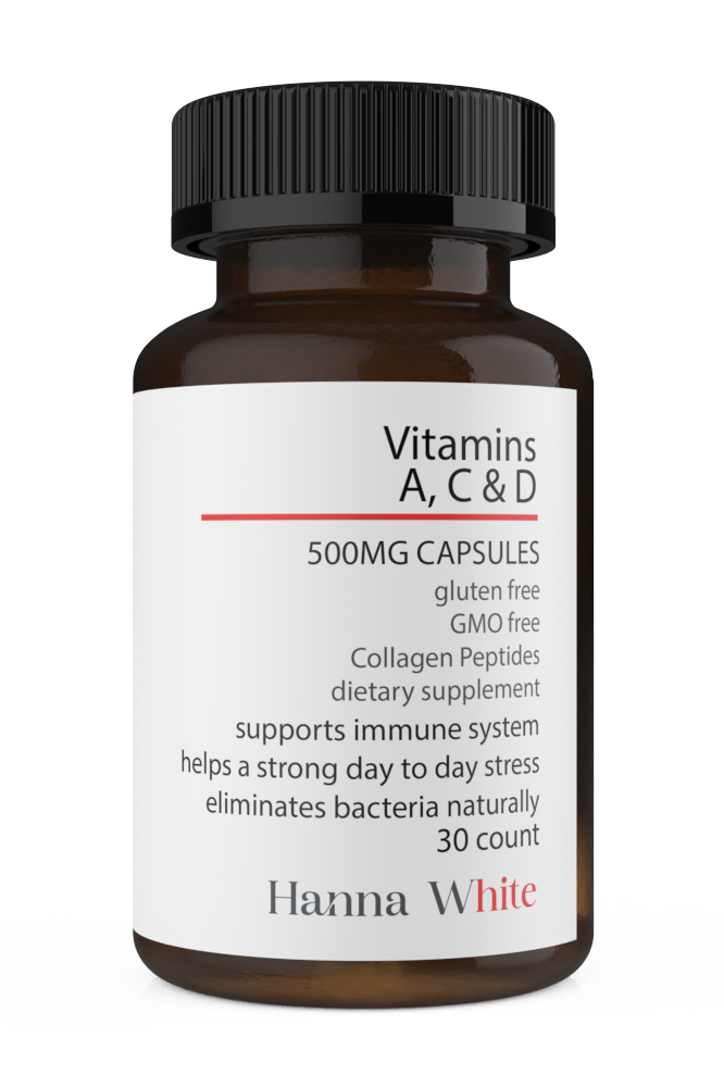 Vitaminas A, C & D con Péptidos de colágeno