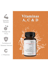 Vitaminas A, C & D con Péptidos de colágeno