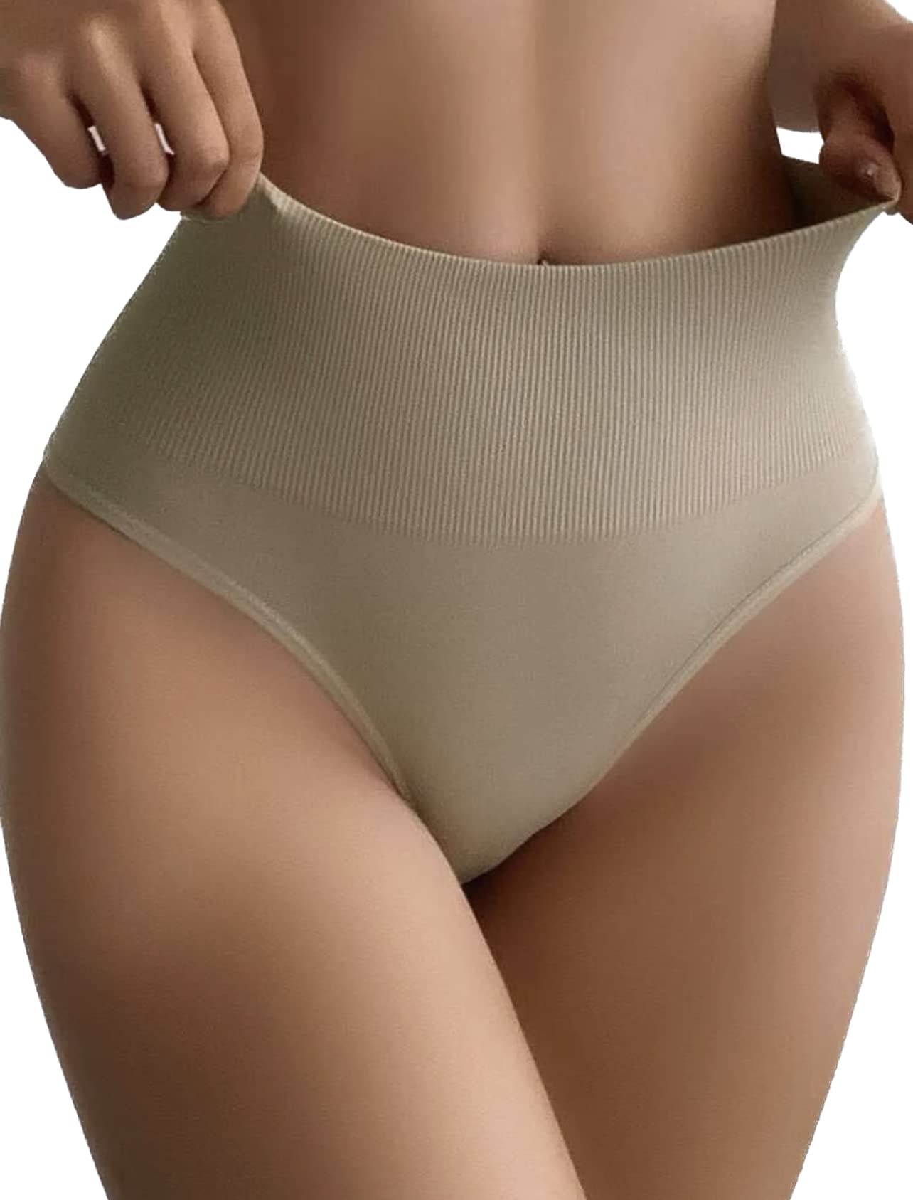 Panty Faja para Mujer de Compresión Abdomen Invisible - Calzón Control Cintura Alta - High Waisted Panty II- Moldea la Figura Silueta - Shapewear - Hannah White 